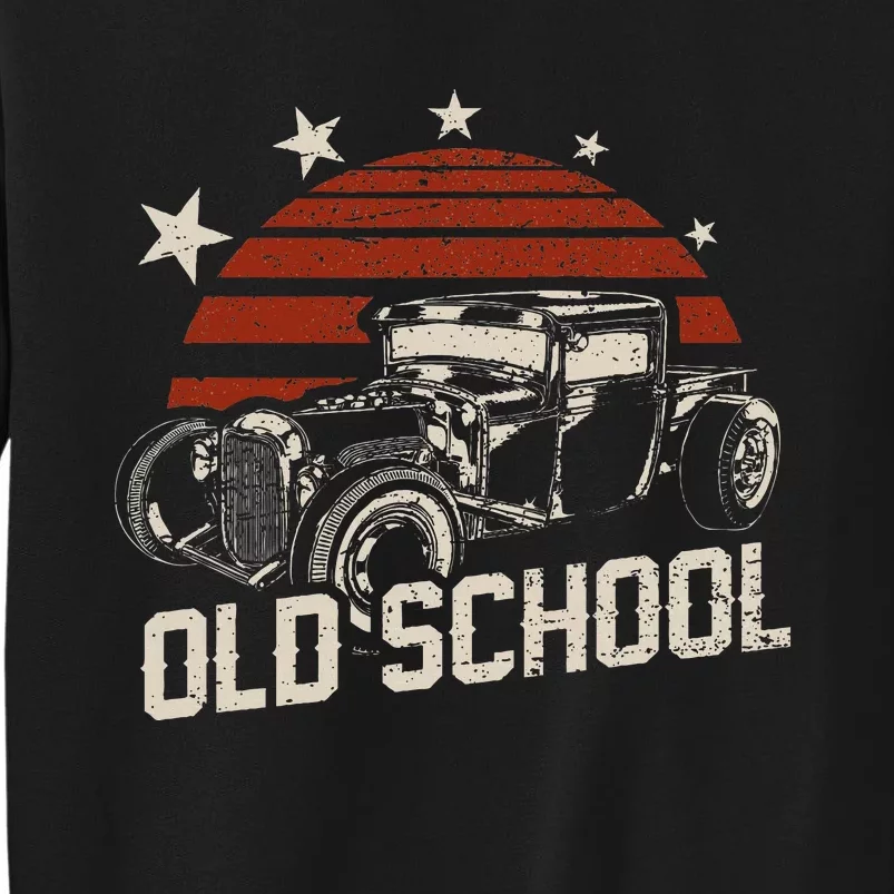 Old School Classic Car Rockabilly Hotrod Sweatshirt