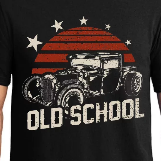 Old School Classic Car Rockabilly Hotrod Pajama Set