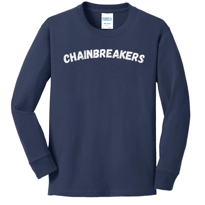 Oh Shift Chainbreakers Kids Long Sleeve Shirt