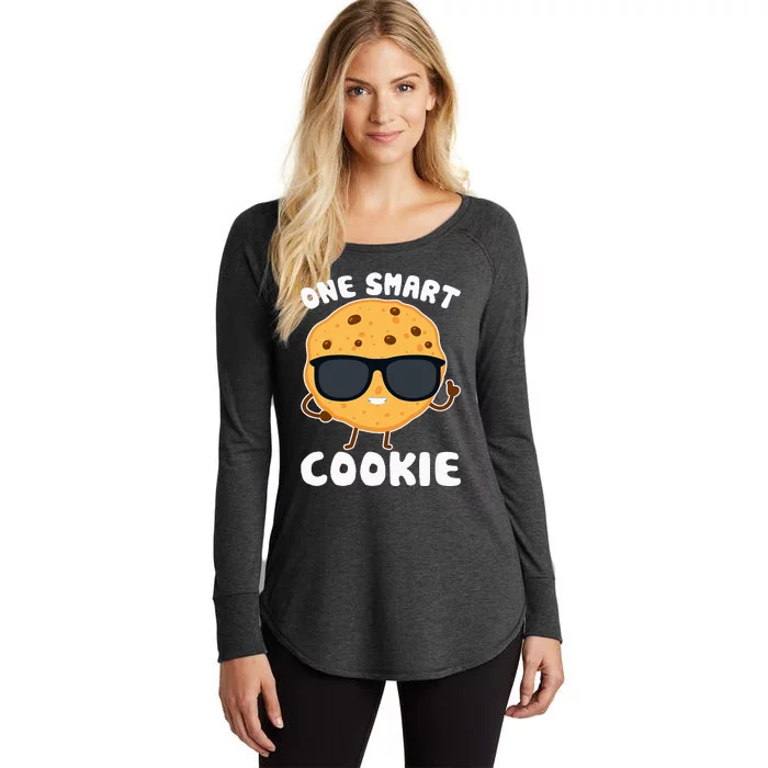 One Smart Cookie Funny Cookies Design Costume Women's Perfect Tri Tunic Long Sleeve Shirt