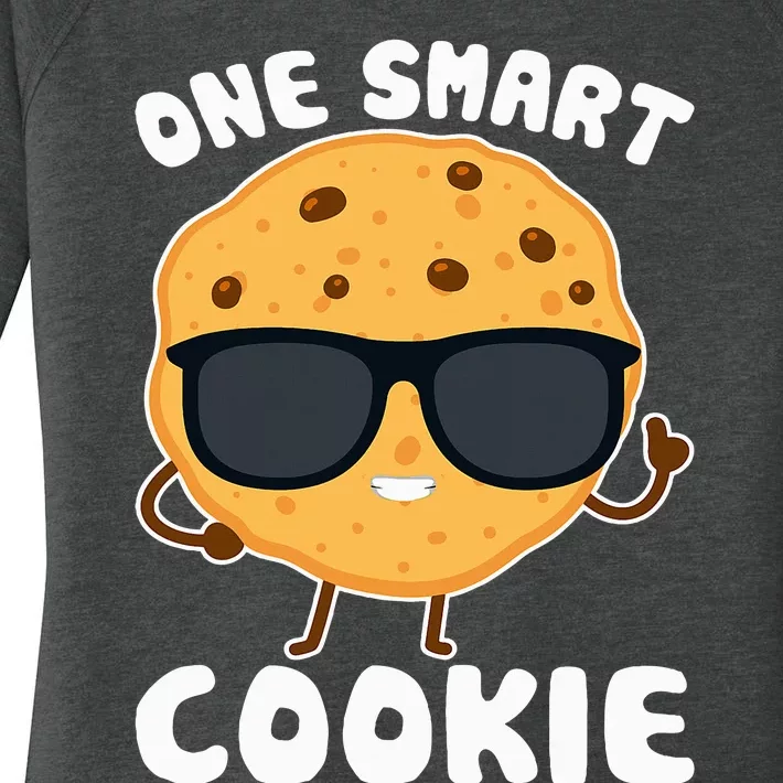 One Smart Cookie Funny Cookies Design Costume Women's Perfect Tri Tunic Long Sleeve Shirt