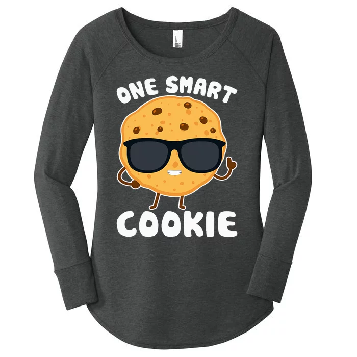 One Smart Cookie Funny Cookies Design Costume Women's Perfect Tri Tunic Long Sleeve Shirt