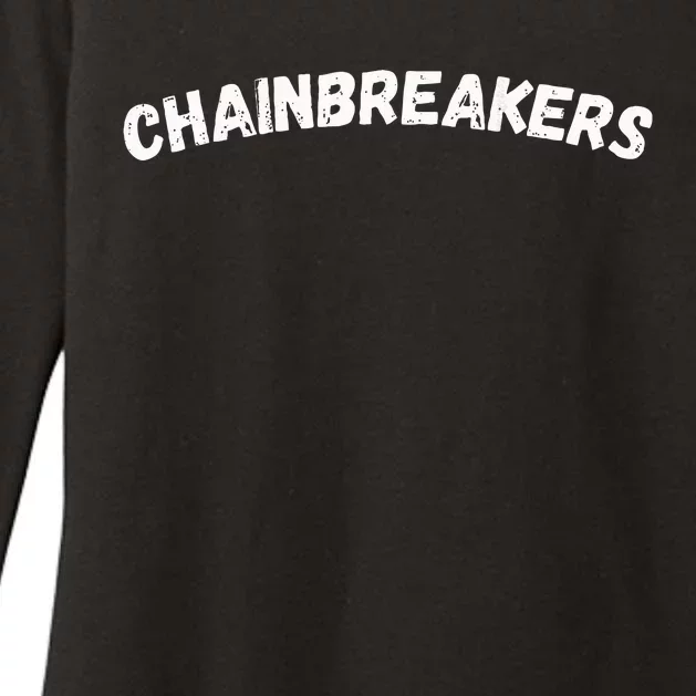 Oh Shift Chainbreakers Womens CVC Long Sleeve Shirt