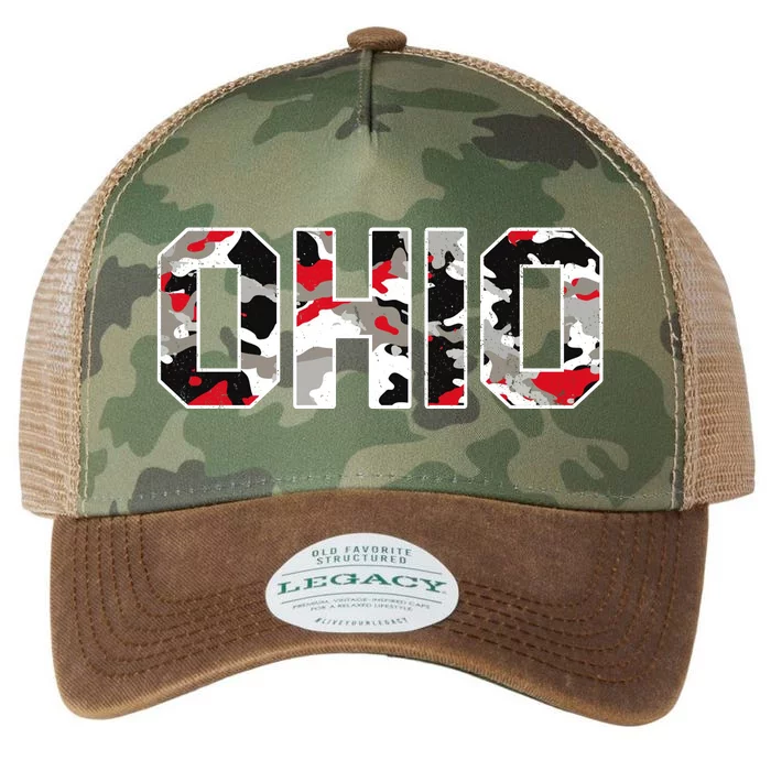 Ohio State Camo Legacy Tie Dye Trucker Hat