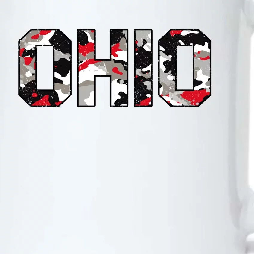 Ohio State Camo Black Color Changing Mug