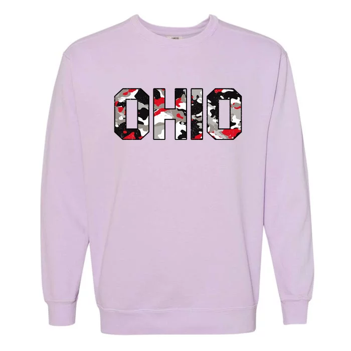 Ohio State Camo Garment-Dyed Sweatshirt