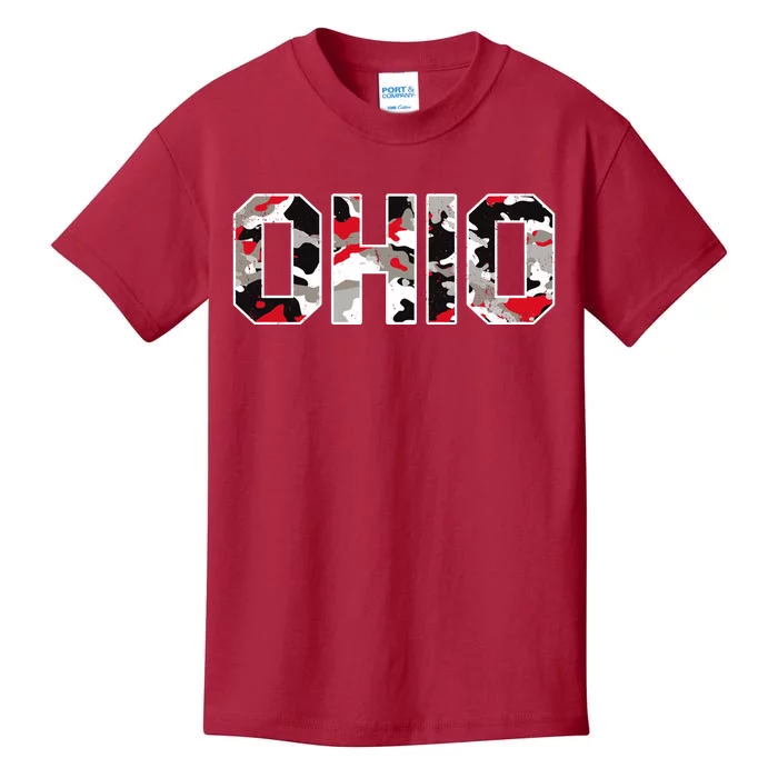 Ohio State Camo Kids T-Shirt