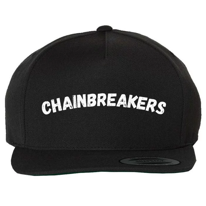 Oh Shift Chainbreakers Wool Snapback Cap