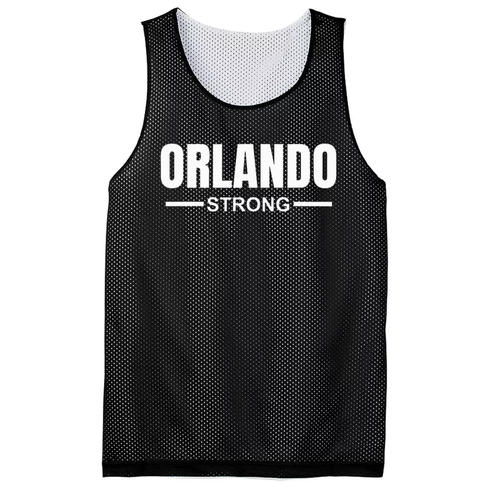 Orlando Strong Community Strength Prayer & Support Florida Mesh Reversible Basketball Jersey Tank