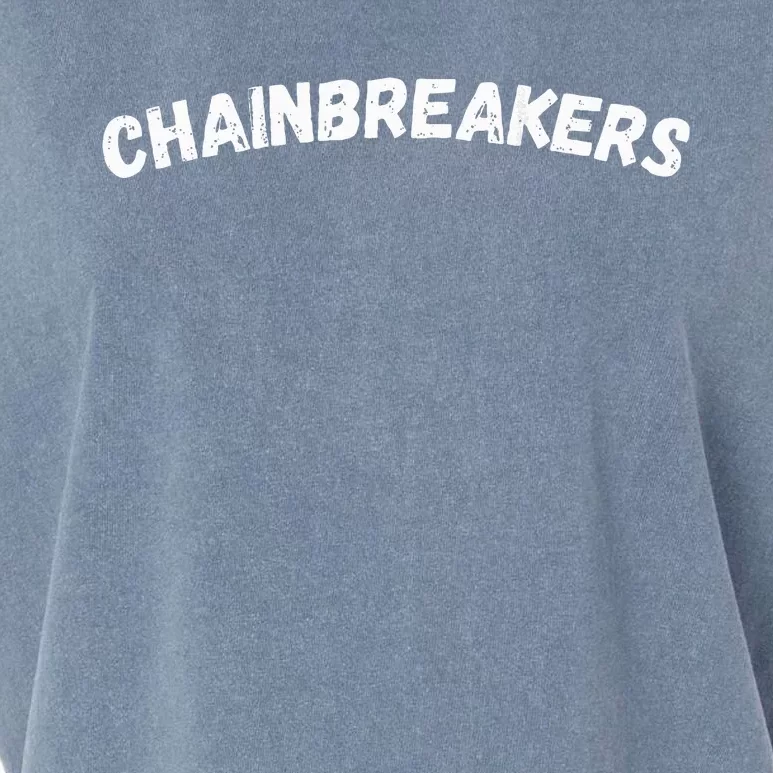 Oh Shift Chainbreakers Garment-Dyed Women's Muscle Tee