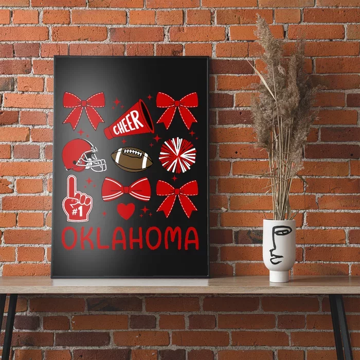 Oklahoma Sister Coquette Bow Cute Poster