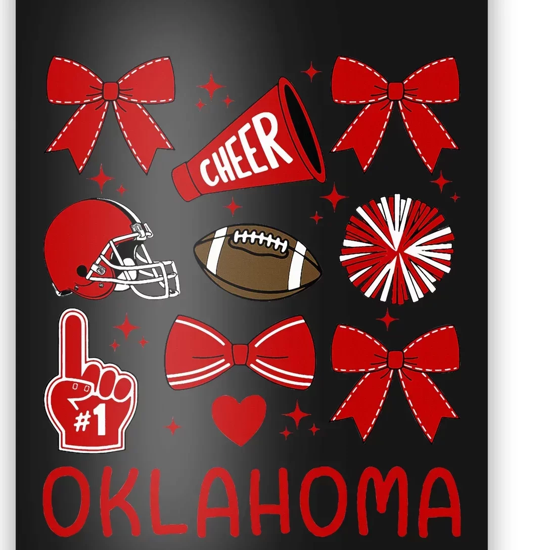 Oklahoma Sister Coquette Bow Cute Poster