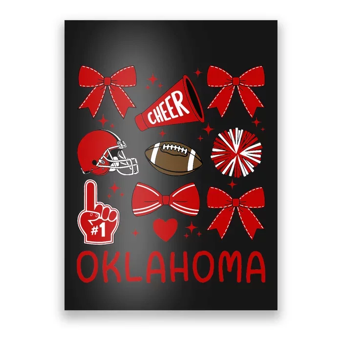 Oklahoma Sister Coquette Bow Cute Poster