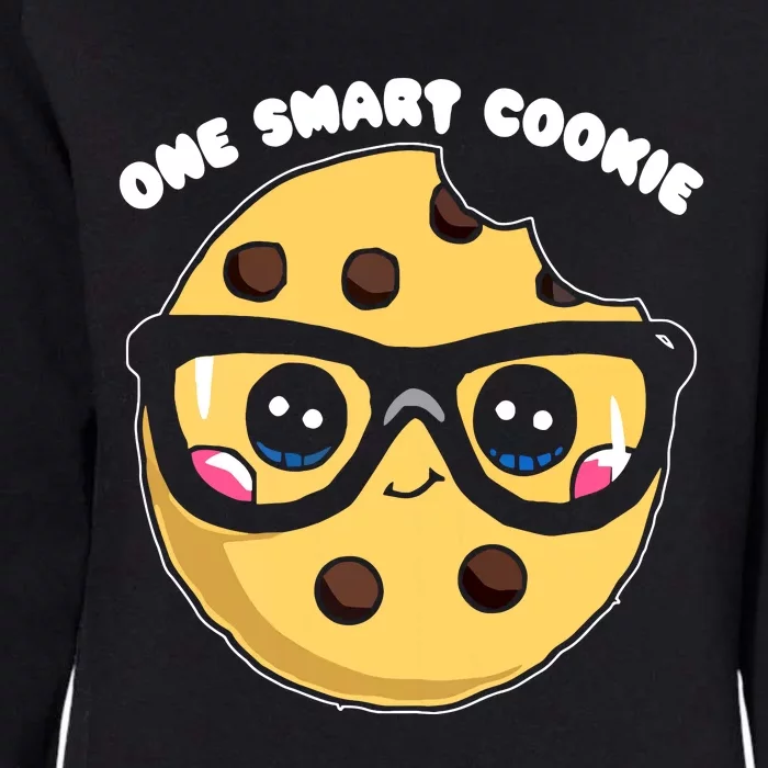 Ome Smart Cookie Cute Womens California Wash Sweatshirt