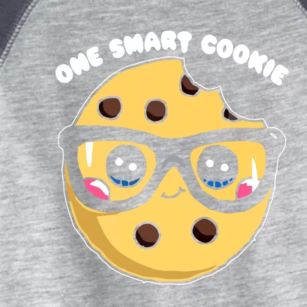 Ome Smart Cookie Cute Toddler Fine Jersey T-Shirt