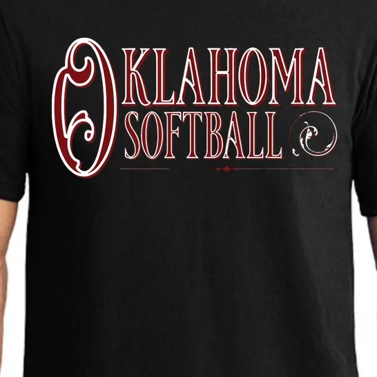 Oklahoma Softball College School Local State Teams Pajama Set