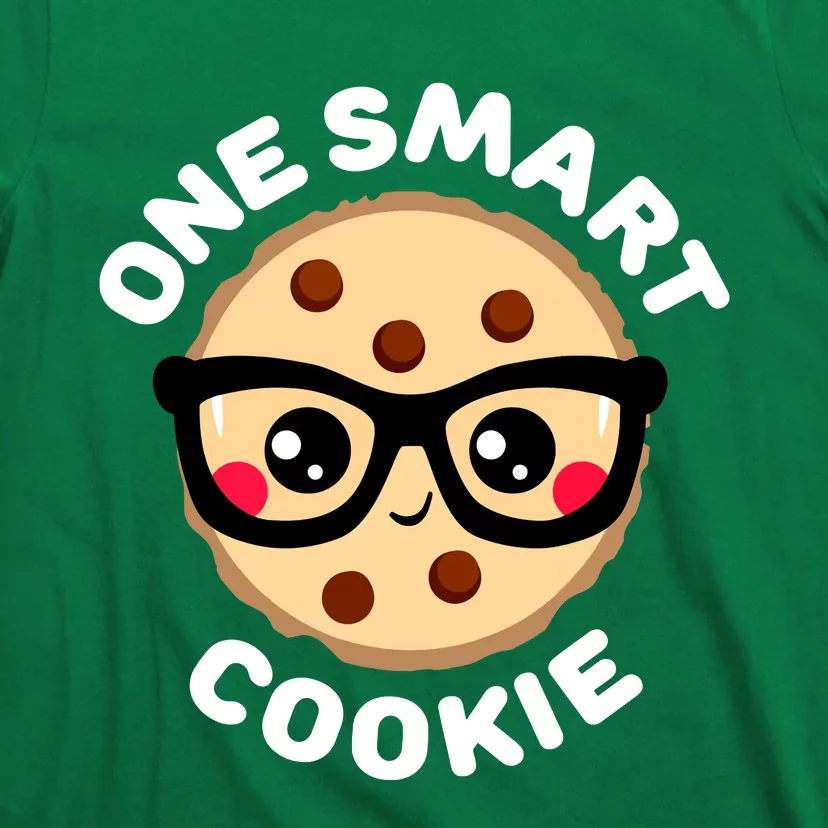 One Smart Cookie Cute Kawaii Style Pun Chocolate Chip T-Shirt