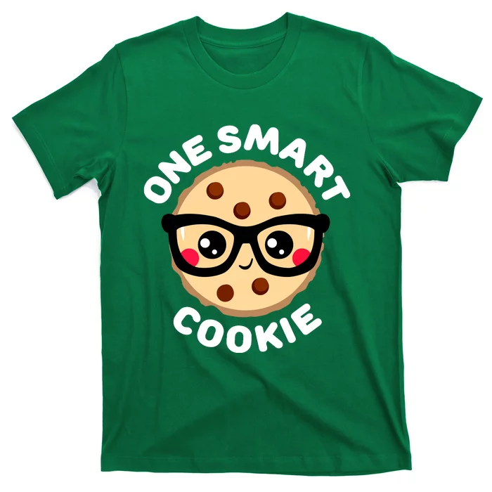 One Smart Cookie Cute Kawaii Style Pun Chocolate Chip T-Shirt