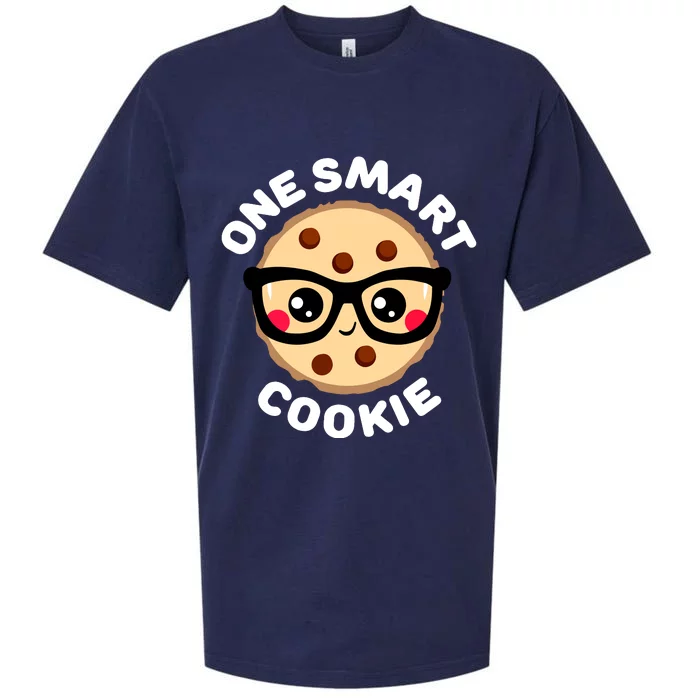 One Smart Cookie Cute Kawaii Style Pun Chocolate Chip Sueded Cloud Jersey T-Shirt