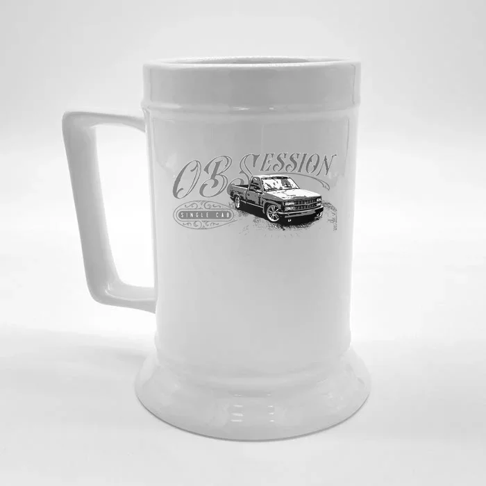 Obs Single Cab Truck Old Body Style Retro Vintage Ck Truck Front & Back Beer Stein