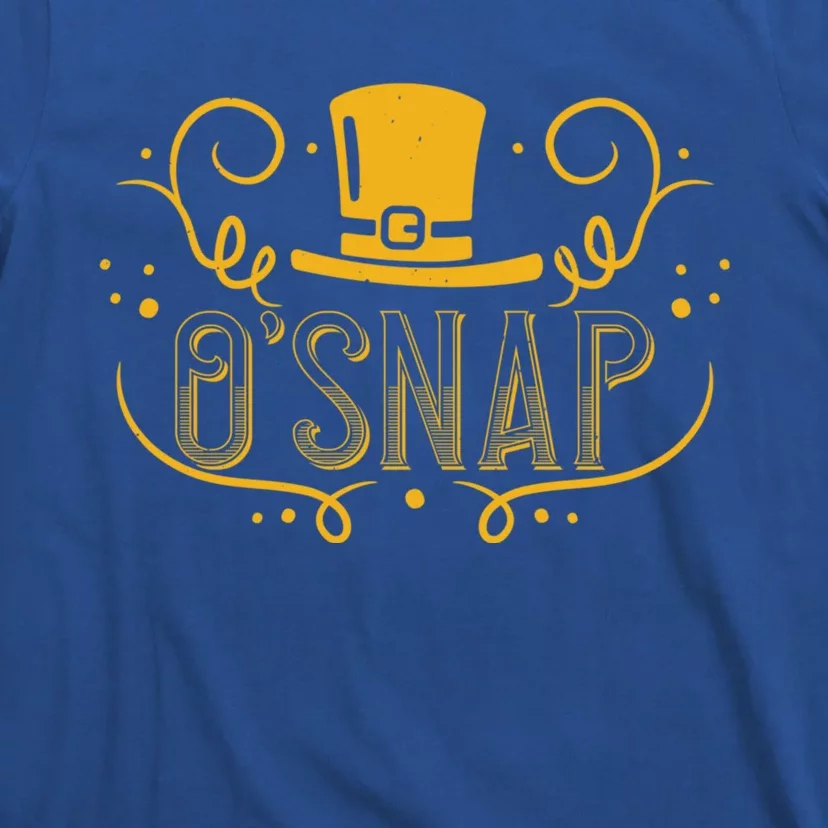 O Snap Cool Gift The Snapshot Cool Gift St Patrick's Day Design Gift T-Shirt