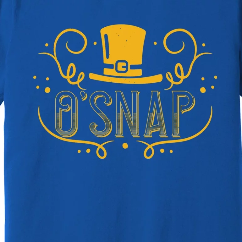 O Snap Cool Gift The Snapshot Cool Gift St Patrick's Day Design Gift Premium T-Shirt