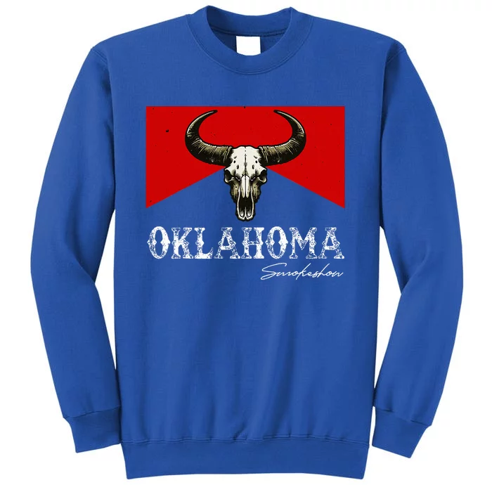 Oklahoma Smokeshow Deserts West Cactus Tall Sweatshirt