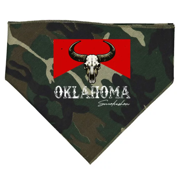 Oklahoma Smokeshow Deserts West Cactus USA-Made Doggie Bandana