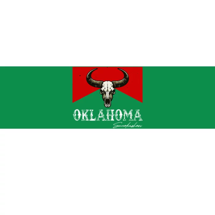 Oklahoma Smokeshow Deserts West Cactus Bumper Sticker