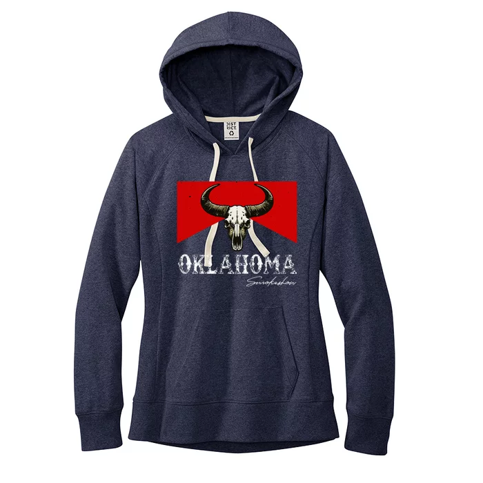 Oklahoma Smokeshow Deserts West Cactus Women's Fleece Hoodie