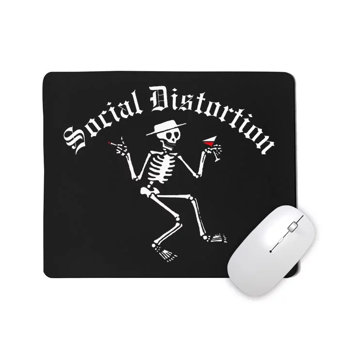 Distortion Skelly Mousepad