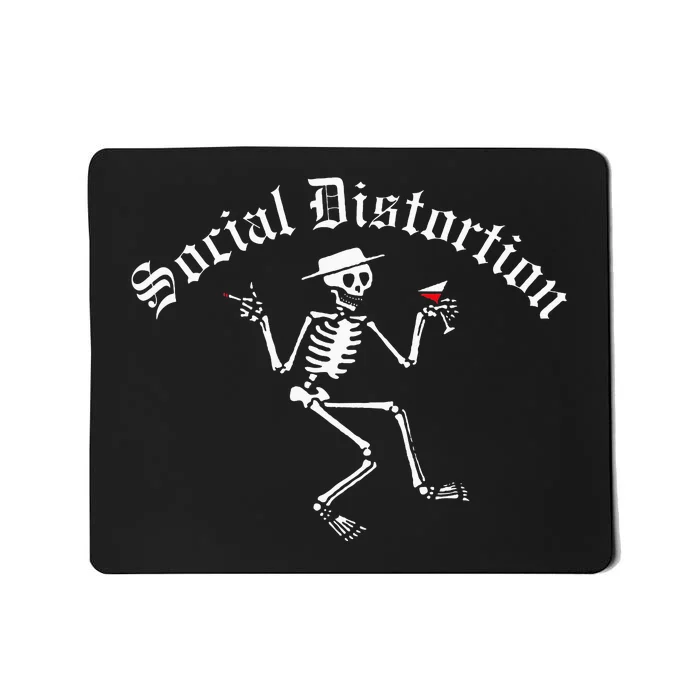 Distortion Skelly Mousepad