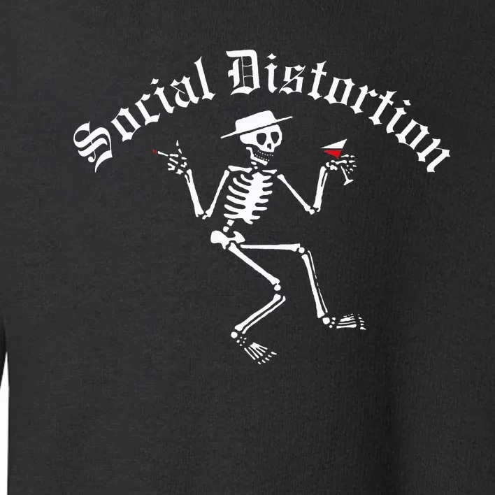 Distortion Skelly Toddler Sweatshirt