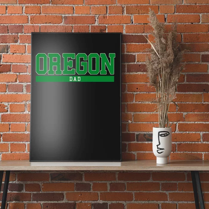 Oregon State Dad Sports Poster