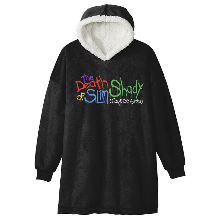 Of Slim Death Shady Hooded Wearable Blanket