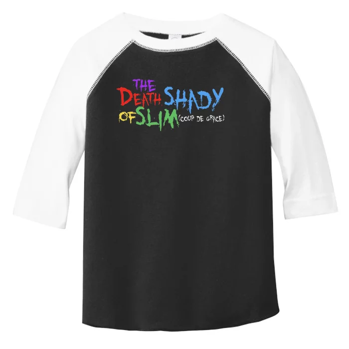 Of Slim Death Shady Funny Toddler Fine Jersey T-Shirt