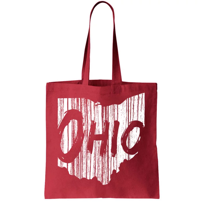 Ohio State Distressed Tote Bag