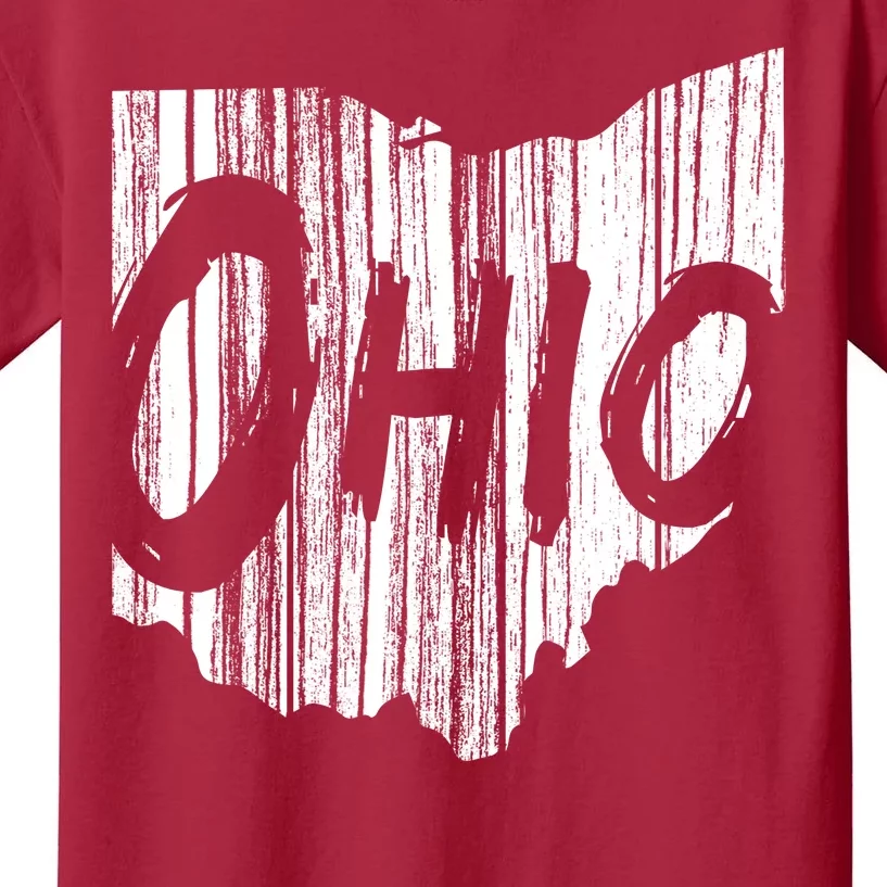 Ohio State Distressed Kids T-Shirt