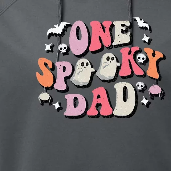 One Spooky Dad Costume Halloween Performance Fleece Hoodie