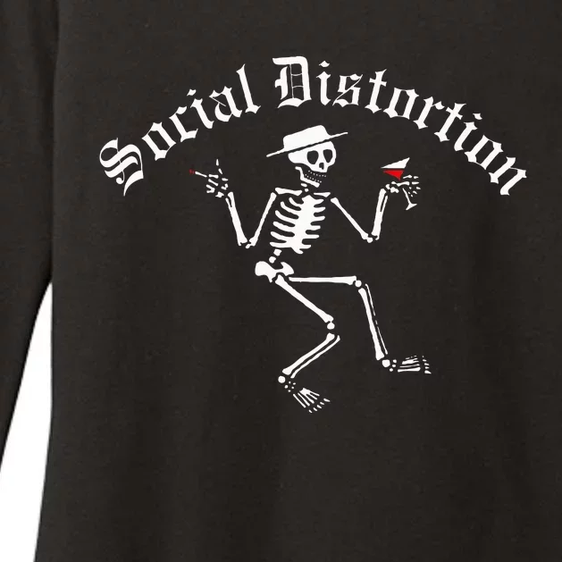 O.Fficial Social Distortion Skelly Womens CVC Long Sleeve Shirt