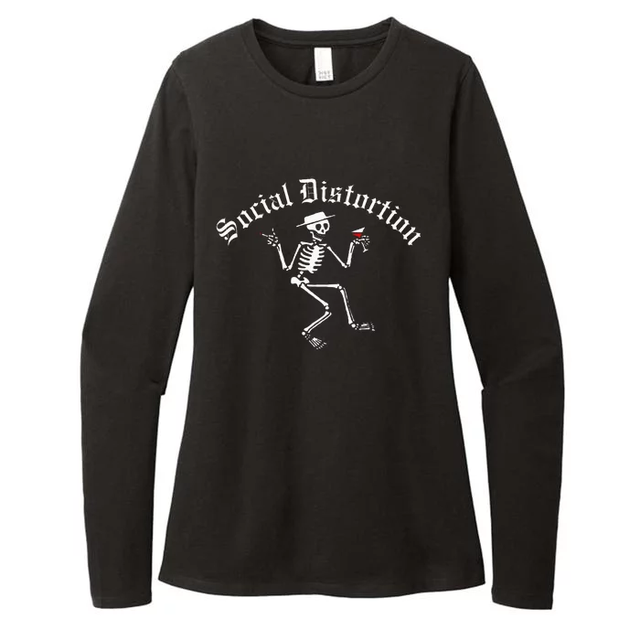 O.Fficial Social Distortion Skelly Womens CVC Long Sleeve Shirt