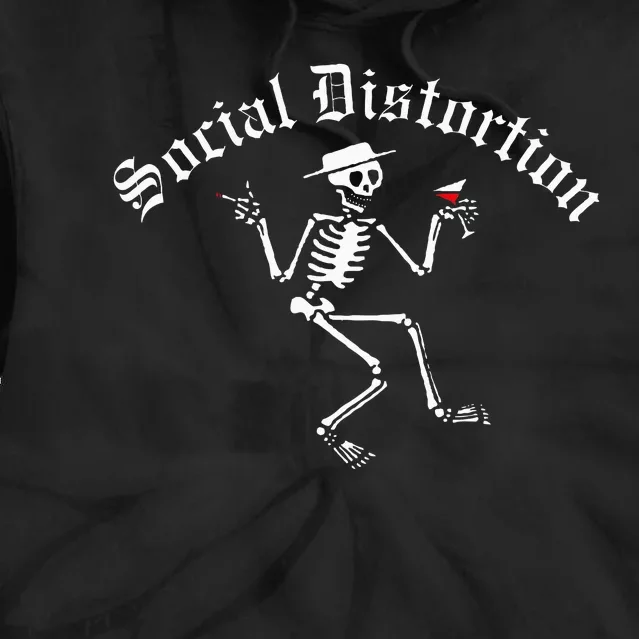 O.Fficial Social Distortion Skelly Tie Dye Hoodie