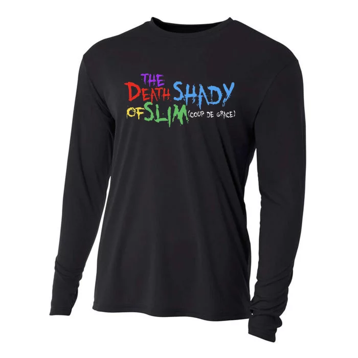 Of Slim Death Shady Funny Gift Cooling Performance Long Sleeve Crew