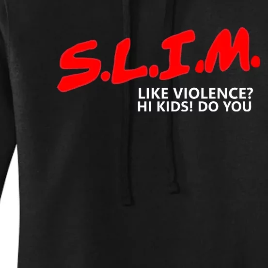 Of Slim Death Shady Women's Pullover Hoodie