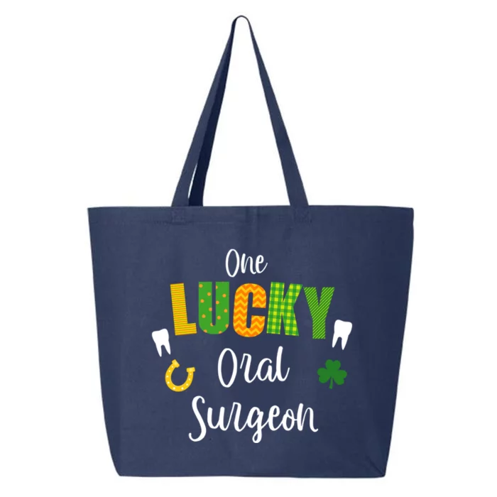 Oral Surgeon Dentist Doctor St Patrick's Day Irish Shamrock Gift 25L Jumbo Tote