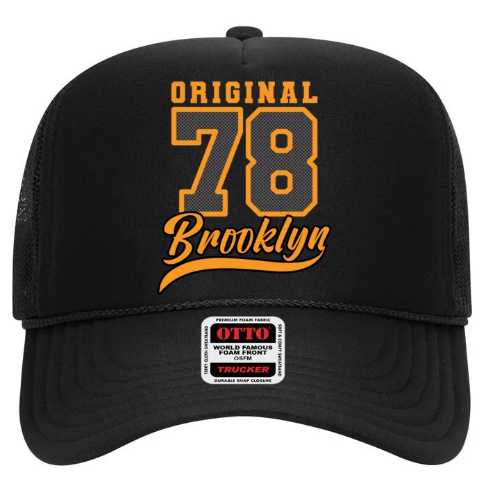 Original Seventy Eight Brooklyn High Crown Mesh Trucker Hat