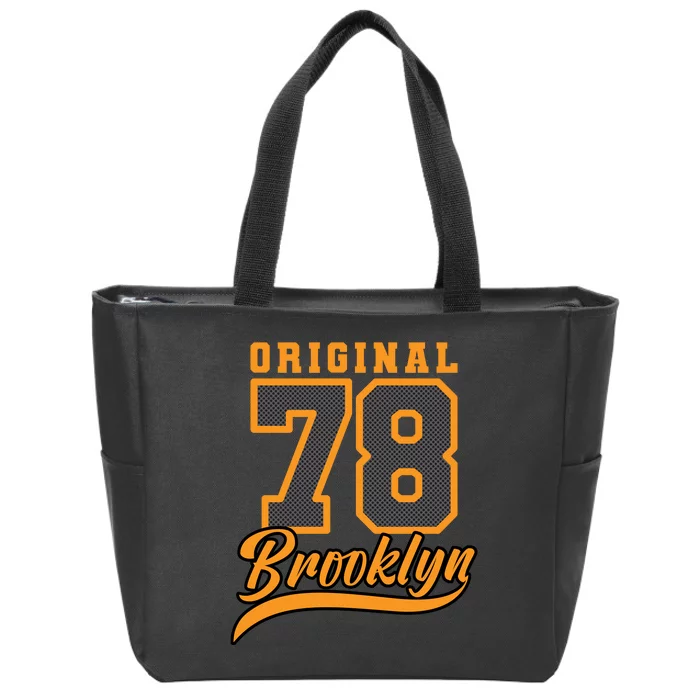 Original Seventy Eight Brooklyn Zip Tote Bag