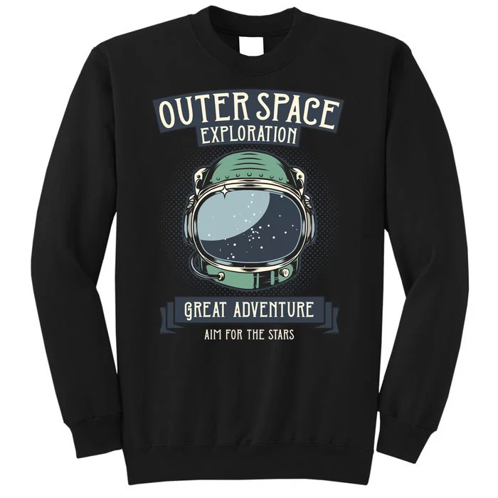 Outer Space Exploration Great Adventure Tall Sweatshirt