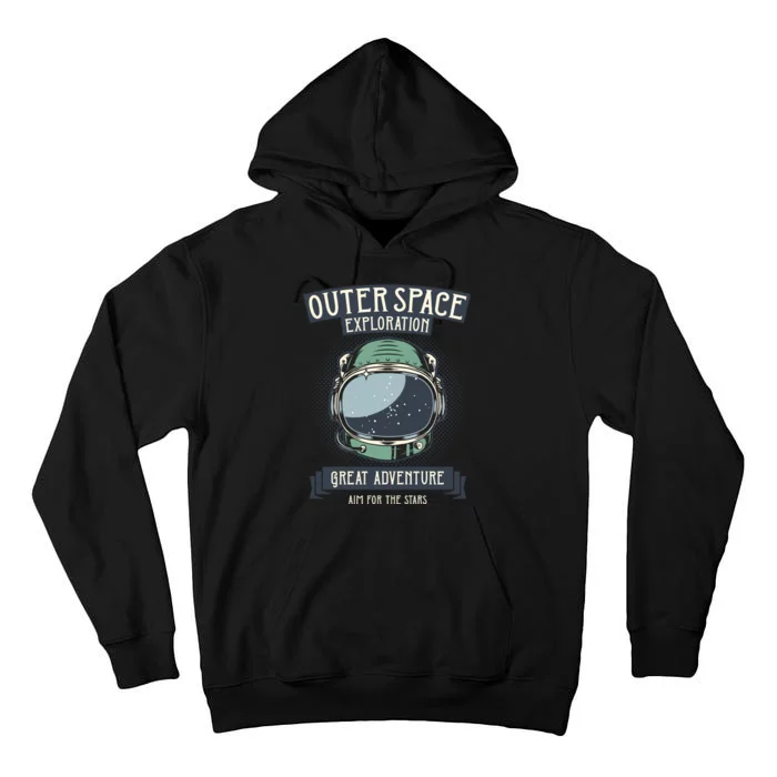 Outer Space Exploration Great Adventure Tall Hoodie