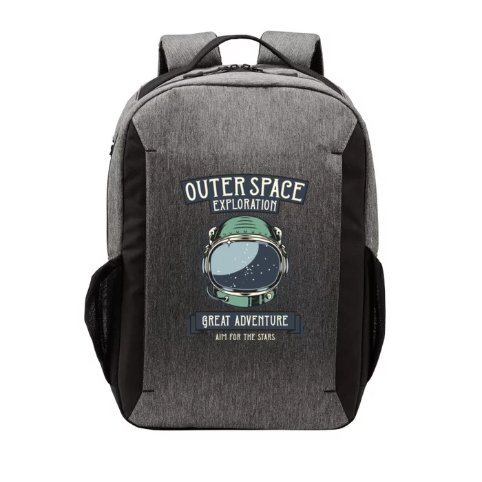 Outer Space Exploration Great Adventure Vector Backpack